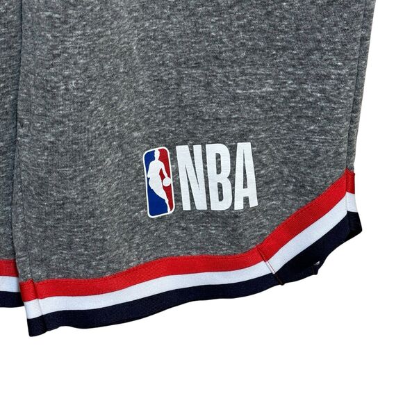 NBA Shorts Men's Gray Cotton Sweat Casual/Active Size Medium Basketball - Picture 3 of 6